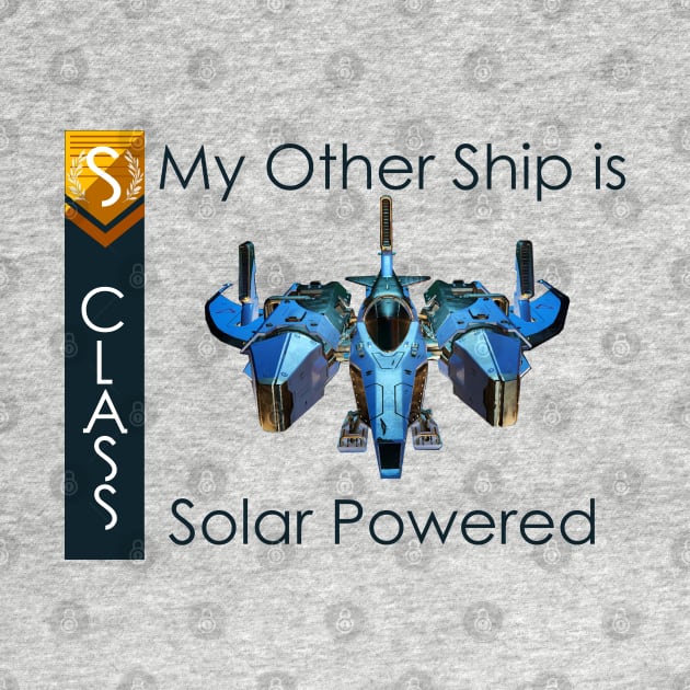 My other ship is solar powered No Mans Sky themed by atadrawing